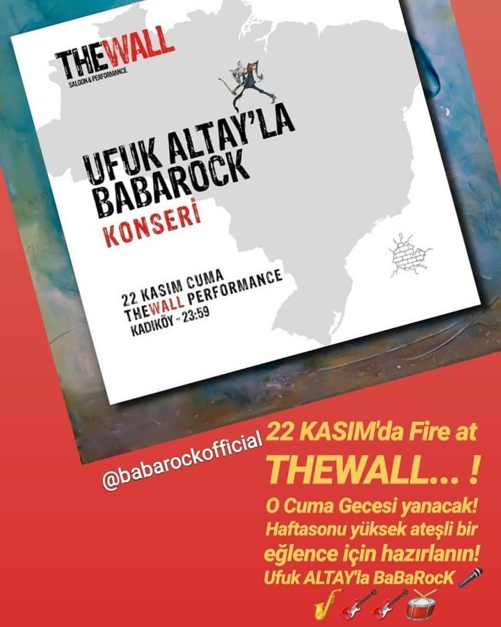 THEWALL Saloon 22 Kasım konser