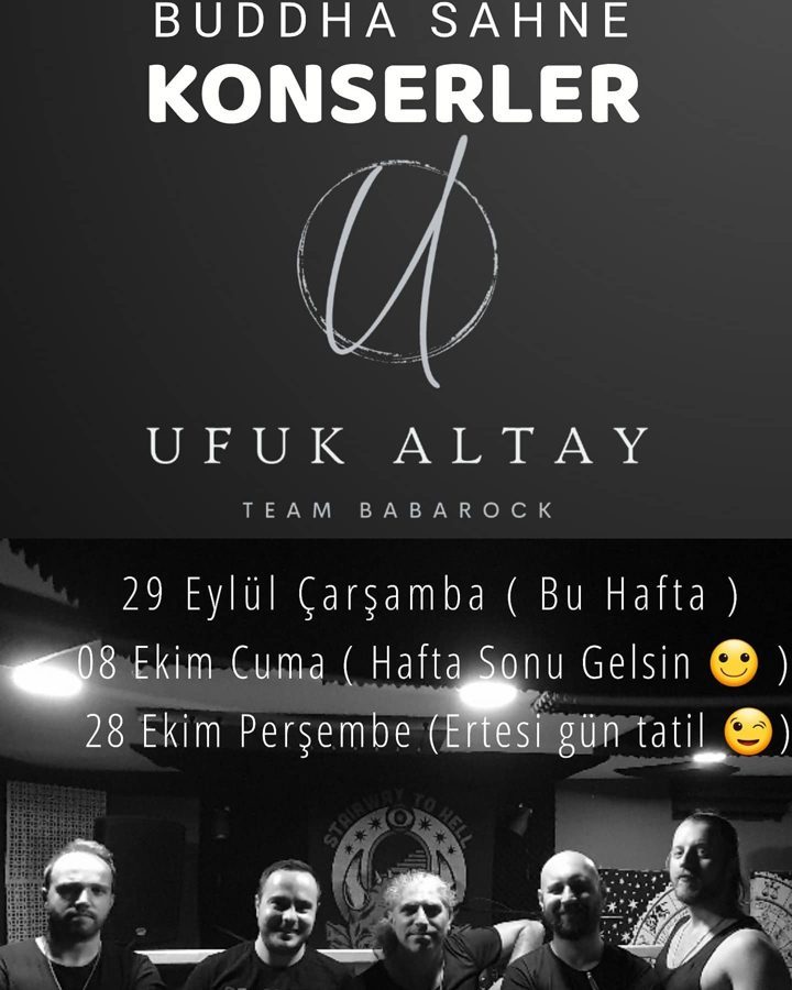 Buddha Sahne 8 Ekim konser
