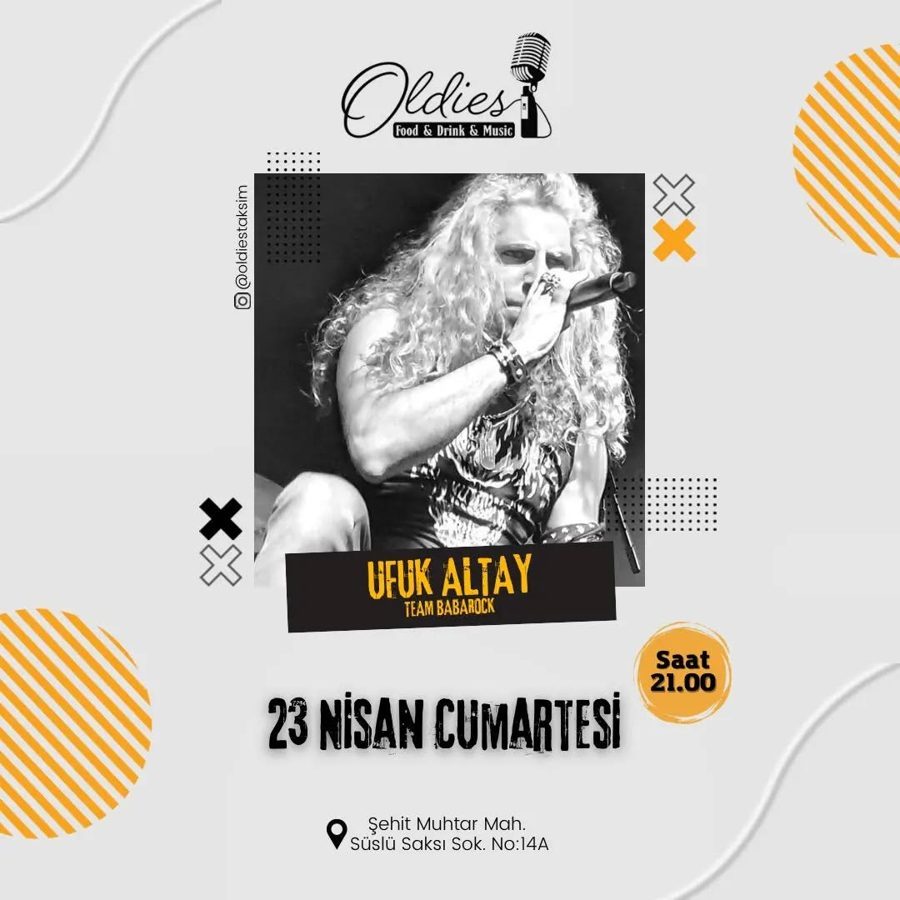 Oldies Sahne 23 Nisan konser