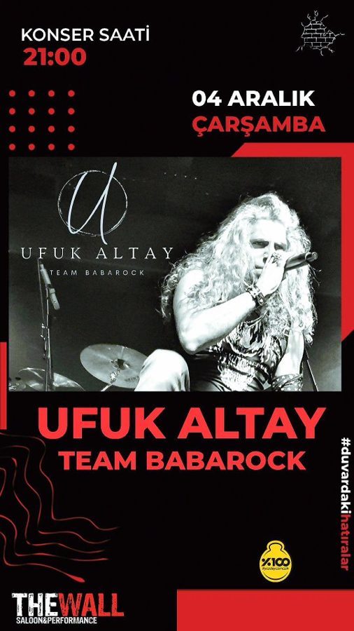 THEWALL Saloon 4 Aralık konser