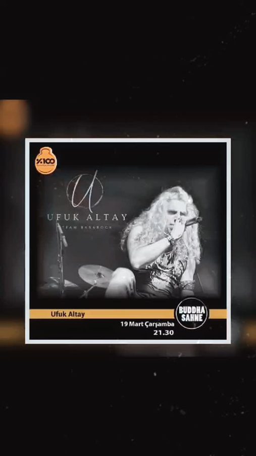 19 Mart Çarşamba akşamı beraberiz 🎙️🎸🎸🎸🥁🥳 Yoğunsan ter…